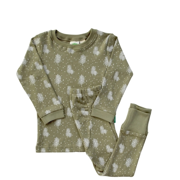 Parade Organics Tree Christmas Pajamas 2/3 Years - Picture 5 of 5